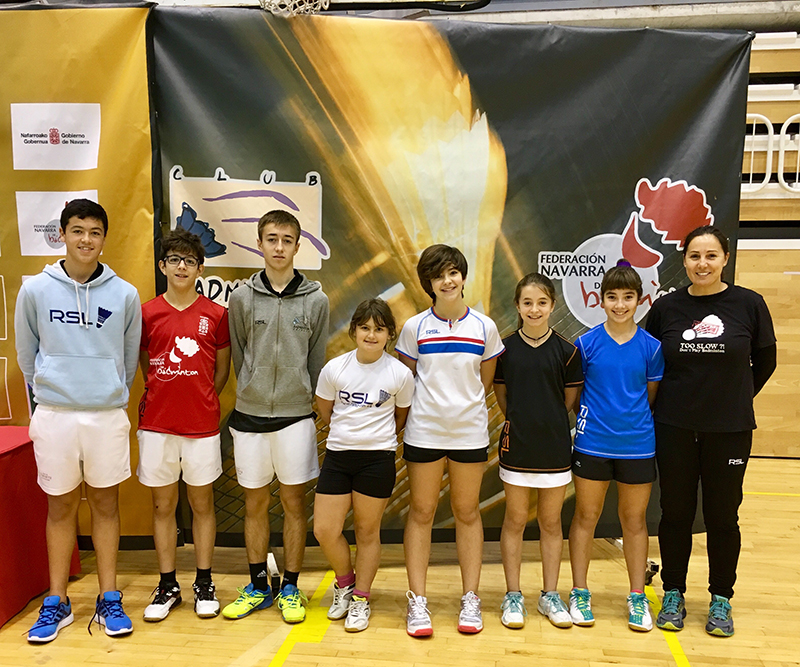 Cinco podios para Navarra en el Master Sub 13 y Sub 17